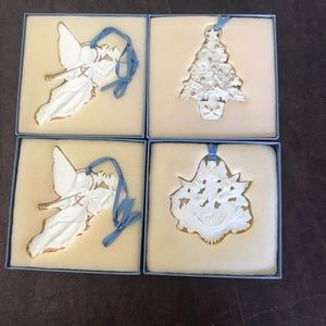 4 Wedgwood Bone China  ornament